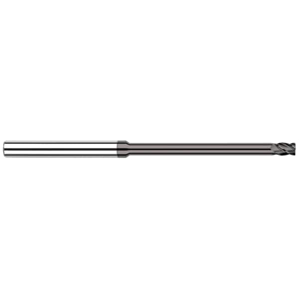 End Mill - CVD Diamond - Corner Radius, 0.0620" (1/16), Neck Dia.: 0.0600"